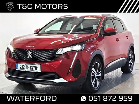 2021 Peugeot 3008 Allure Model - Rear Camera, Parking Sensors, Cruise Control, Sat Nav, Lane Assist, Drive Modes, Voic
