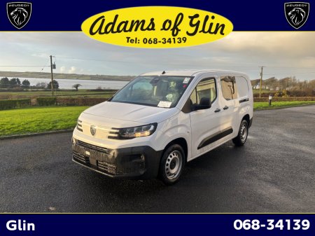 2026 Peugeot Partner Crew-Cab Professional Plus 1.5 Hdi 100bhp