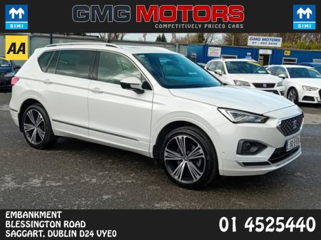 2019 SEAT Tarraco 2.0 TDI 190HP 7SEATS XCELLENCE 5DR AUTO