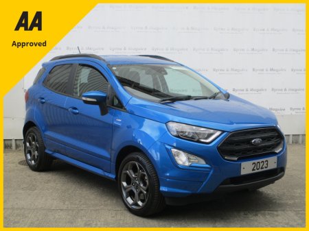 2023 Ford EcoSport ST-LINE 1.0 PETROL WITH LOW KMS, FULLY SERVICED WITH 12 MONTHS WARRANTY AND 12 MONTHS AA
