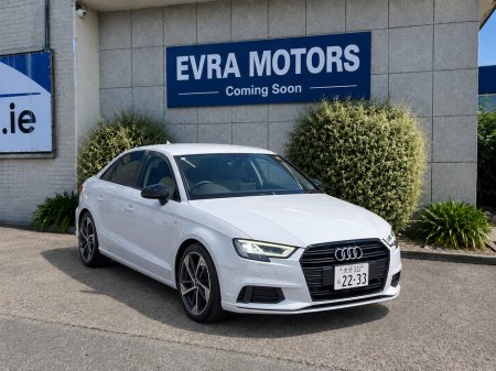 2020 Audi A3 SALOON S-LINE BLACK EDITION AUTOMATIC 1.4 PETROL //LOW MILES//HIGH SPEC//REVERSE CAMERA//HALF LEATHE