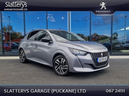 2022 Peugeot 208 1.2 Puretech 100bhp Allure 6 Speed