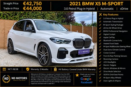 2021 BMW X5 xDrive45e xLine