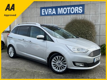 2019 Ford Grand C-Max 7 SEATER TITANIUM 1.5 DIESEL //LOW MILES//PANORAMIC GLASS ROOF//SAT NAV//