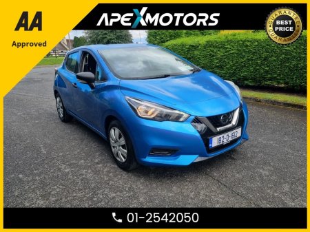 2018 Nissan Micra FINANCE ARRANGED * NEW MODEL  * 1.0 5DR * NEW NCT JUL-28 * LOW LOW KMS * LOW TAX JUN-26 * IMMACULATE