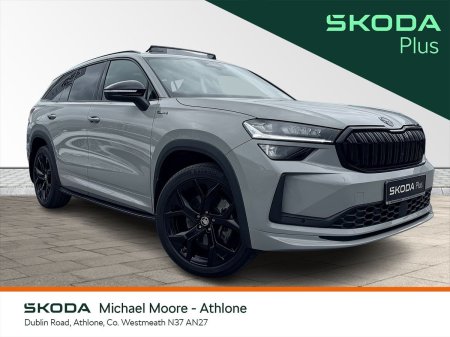 2026 Skoda Kodiaq Black Pack Sportline 2.0TDI 190Bhp DSG 4X4
