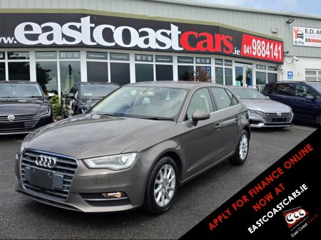 2014 Audi A3 LEATHER LEATHER CREAM  SEATS  1.4 TSI  HEATED ELECTRIC SEATS - REVERSING CAMERA -   ALLOYS - SIMI DE