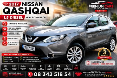2017 Nissan Qashqai 1.5 DSL SV