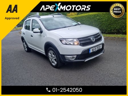 2016 Dacia Sandero Stepway FINANCE ARRANGED * STEPWAY 1.5DCI AMBIENCE * NEW NCT FEB-27 * IMMACULATE * STAMPED SERVICE HISTORY *