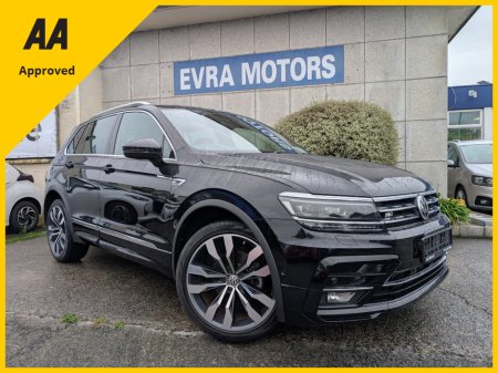 2020 Volkswagen Tiguan R-LINE 4MOTION AUTOMATIC 2.0 DIESEL //MASSIVE SPEC//LOW MILES//FULL LEATHER HEATED SEATS//360 PARKIN