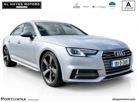 2018 Audi A4 AUTOMATIC 2.0TDI 190 BHP S-LINE QUATTRO