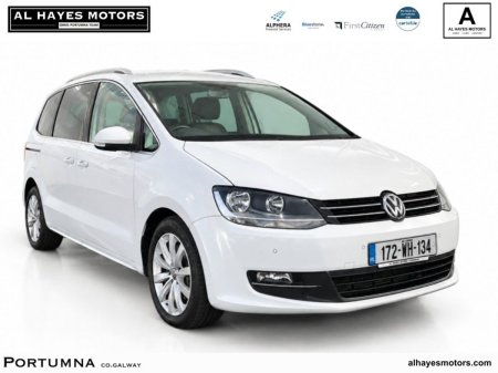 2017 Volkswagen Sharan Highline 2.0TDI M6F 150BHP