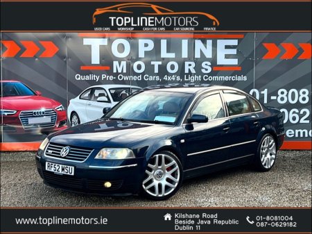 2002 VOLKSWAGEN W8 4 MOTION 4.0 PETROL