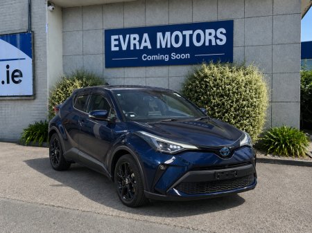2021 Toyota C-HR SOL NERO AUTOMATIC HYBRID 1.8 PETROL //HIGH SPEC//LOW MILES//HALF LEATHER HEATED SEATS//360 PARKING