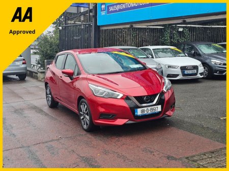 2018 Nissan Micra 1.0 PETROL, SV MODEL, LOW MILES, NEW NCT, FINANCE, WARRANTY, 5 STAR REVIEWS