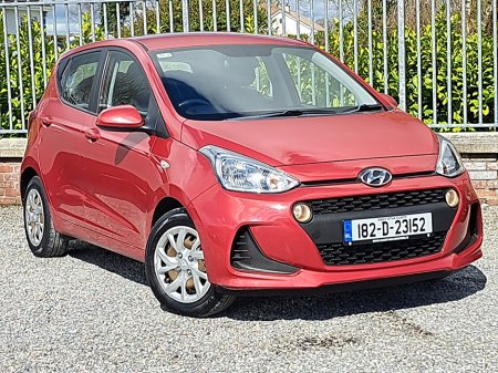 2018 Hyundai i10 Classic Model 1.0 Petrol, Bluetooth, Air conditioning, with 87,000 Miles.