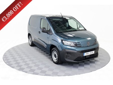 2026 Peugeot Partner *€3, 000 OFF* Pro Plus 1.5 Diesel 100HP 650Kg L1 - €27, 170 inc vat