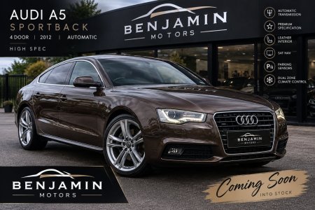 2012 Audi A5 2.0 TFSI 211BHP MULTITRONIC SPORTBACK