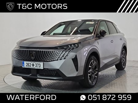 2026 Peugeot 3008 GT Exclusive Model *Top Spec* - 360 Cameras, Parking Sensors, Adaptive Cruise Control, Heated & Mass