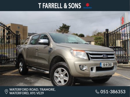 2016 Ford Ranger 2.2 TDCI LIMITED EDITION 4WD 150 150PS 4DR