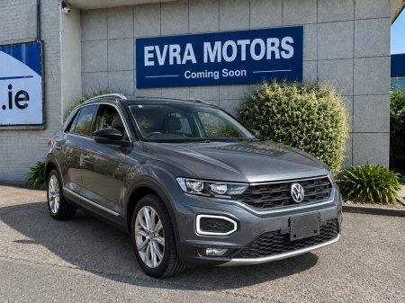 2021 Volkswagen T-Roc SPORT AUTOMATIC 2.0 DIESEL //VERY LOW MILES//HALF LEATHER SEATS//KEYLESS ENTRY//REVERSE CAMERA//ADAP