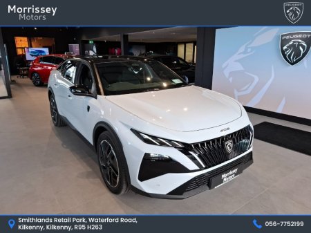 2026 Peugeot 408 E408 GT 58KWH 450KM STD 4DR