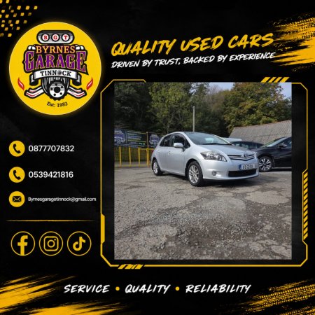 2011 Toyota Auris 1.33 Dual VVT-i Sport