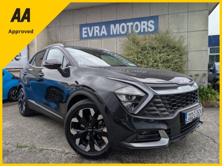2022 Kia Sportage K3 PHEV AUTOMATIC 1.6 PETROL //HALF LEATHER ELECTRIC HEATED SEATS//HEATED STEERING WHEEL//SAT NAV//R
