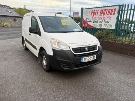 2017 Peugeot Partner 1.6 BlueHDi 75bhp 5 Seats Active