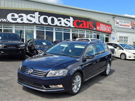 2013 Volkswagen Passat ESTATE ( 132 REG FULL QUILTED LEATHER HEATED ELECTRIC SEATS - ALLOYS - REV CAMERA - ESTATE - LOW TAX