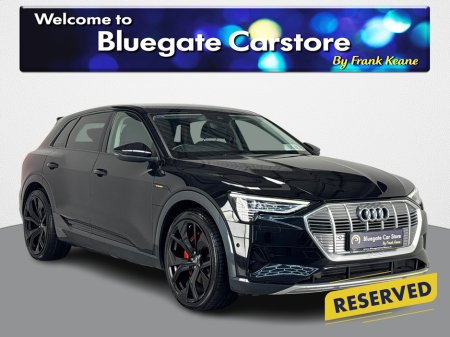 2020 Audi e-tron TECHNIK 50 QUATTRO*22"ALLOYS*BLACK LEATHER INTERIOR*FRONT HEATED SEATS*TOUCH SCREEN INFOTAINMENT*REV