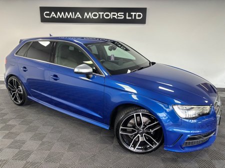2015 Audi S3 AUDI S3 300BHP QUATTRO S TRONIC // SEPANG BLUE // REVERSE CAMERA // ELECTRIC SEATS // TRADE INS WELC