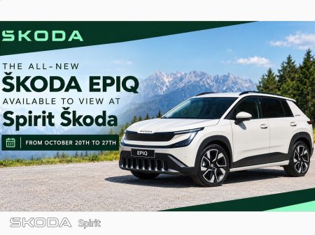 2027 Skoda Epiq View at Spirit Skoda Oct 20th - 27th