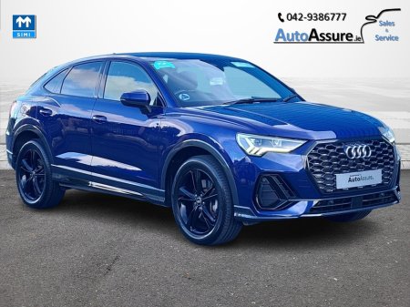 2023 Audi Q3 S-LINE 45TFSI E S-A SPORTBACK *** Half Leather Interior / Lane Departure / Cruise Control / Gloss Bl