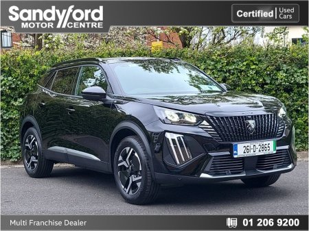 2026 Peugeot 2008 Electric 156bhp (54 kWh) Allure**Ex Demo**