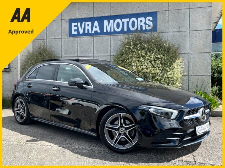 2021 Mercedes-Benz A-Class AMG AUTOMATIC 2.0 DIESEL //HIGH SPEC//LOW MILES//PANORAMIC GLASS ROOF//FULL RED/BLACK LEATHER HEATED