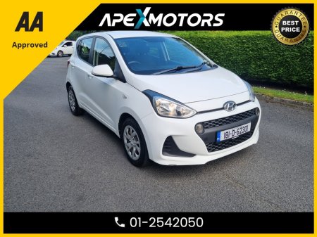 2018 Hyundai i10 FINANCE ARRANGED * 1.0 SE 66PS 5DR * NEW NCT MAR-28 * IMMACULATE * 7-STAMPS SERVICE HISTORY * AA APP