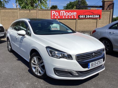 2016 Peugeot 508 1.6 Blue Hdi 120 Active Sat Nav S&S