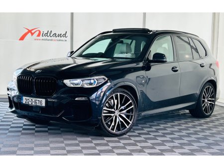 2021 BMW X5 XDRIVE45E  M SPORT* IVORY /CARBON BLACK* PAN ROOF *