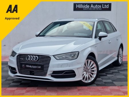 2016 Audi A3 E-TRON HYBRID 1.4 PETROL, FULL LEATHER, AUTOMATIC