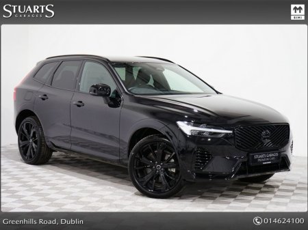 2025 Volvo XC60 “252 FACELIFT” T6 XC60 PLUS BLACK EDITION: ONYX BLACK METALLIC WITH CHARCOAL LTHR. EXTERIOR BLAC