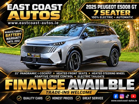 2025 Peugeot 5008 BEV 73kwh 210hp GT