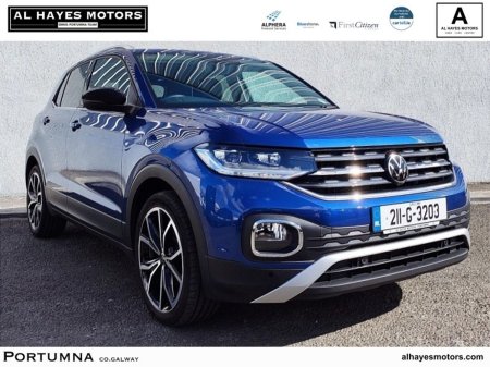 2021 Volkswagen T-Cross AUTOMATIC STYLE 1.0 TSI 110BHP