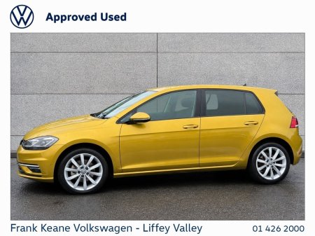 2018 Volkswagen Golf COMFORTLINE AUTO 1.2TSI DSG 110HP *TURMERIC YELLOW METALLIC* *HIGHLINE ALLOYS* *DIGITAL COCKPIT DISP