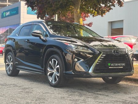 2018 Lexus RX450H IVORY LEATHER LUXURY AWD AUTO