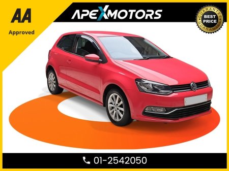 2017 Volkswagen Polo FINANCE ARRANGED * TOP-SPEC 1.2 MATCH EDITION 5DR HATCH * BEAUTIFUL IN RED * ALL EXTRAS * NEW NCT SE