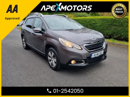 2014 Peugeot 2008 FINANCE ARRANGED * ACTIVE 1.6 HDI 92 5Dr * NEW NCT JAN-27 * LOW TAX JUL-26 * AA APPROVED * IMMACULAT