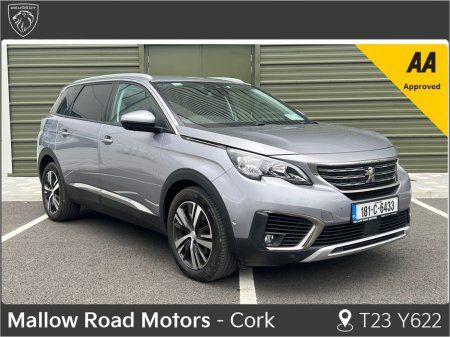 2018 Peugeot 5008 ALLURE 1.2 130 4DR Wet Belt Replaced