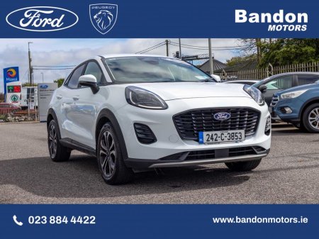 2024 Ford Puma Automatic 2024 Ford Puma 1.0L EcoBoost Hybrid 125PS Titanium Auto