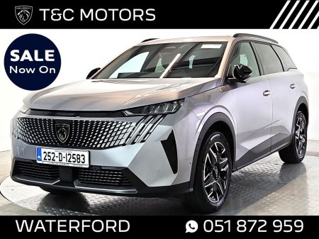 2025 Peugeot 5008 *Low Mileage Hybrid* Allure Model - 360 View Cameras, Parking Sensors, Adaptive Cruise Control, Sat